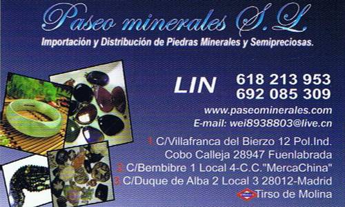 PASEO MINERALES, S.L.