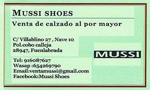 Mussi Shoes mayorista de calzado